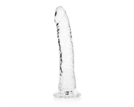 RealRock CC Slim 8in Dildo Clear