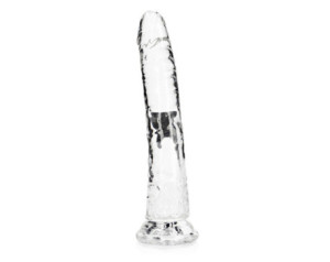 RealRock CC Slim 10in Dildo Clear