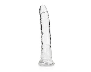 RealRock CC Slim 11in Dildo Clear