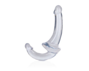 RealRock CC 6in Strapless Strap-On Clear