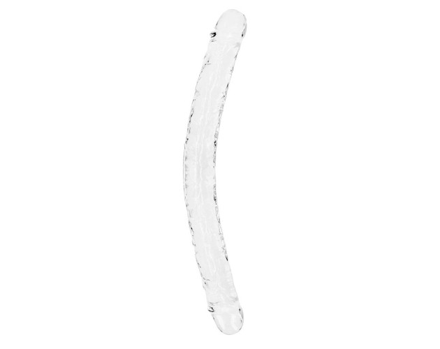 RealRock CC Double Dong 18in Dildo Clear