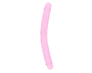 RealRock CC Double Dong 18in Dildo Pink