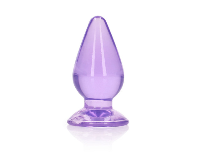 RealRock CC 3.5in Anal Plug Purple