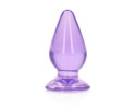 RealRock CC 4.5in Anal Plug Purple