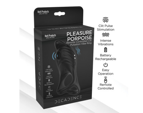 Decadence Pleasure Porpoise CR/Clit Stim