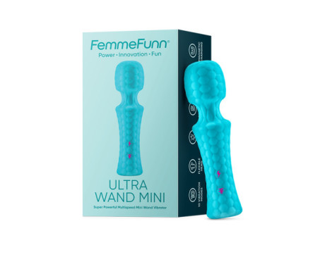 FemmeFunn Ultra Wand Mini Vibrator Turq