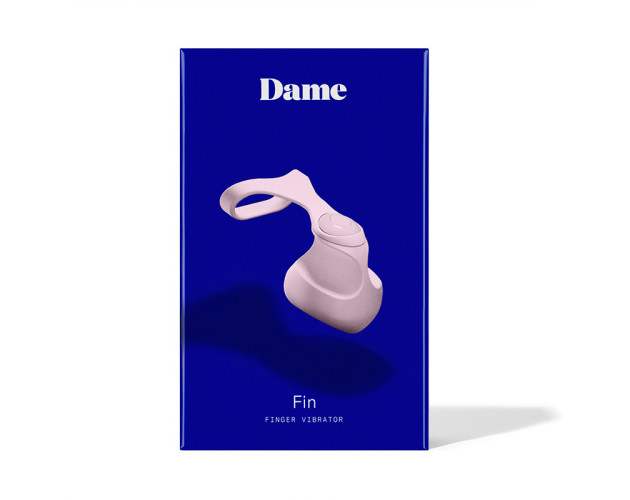 Dame Fin Finger Vibrator Quartz