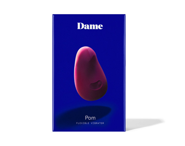 Dame Pom Flexible Vibrator Plum