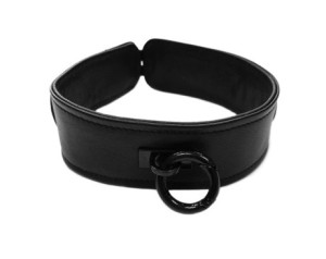 Rouge Leather Collar Black W/Access