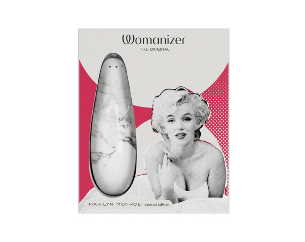 Womanizer x Marilyn Monroe White Marble