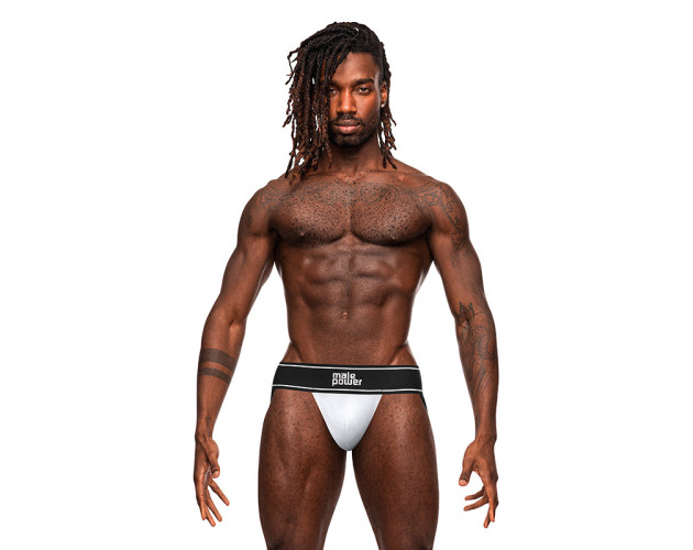 MP Modal Rib Jock White LXL