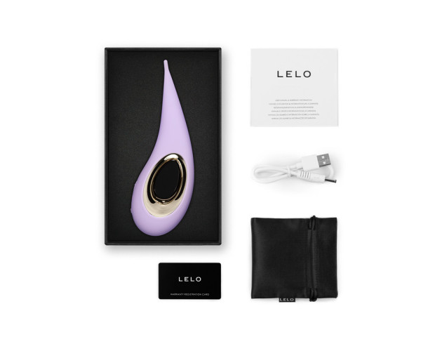 LELO DOT Elliptical Clitoral Stim Lilac