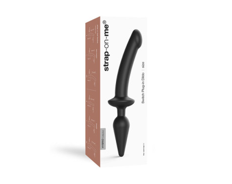 Strap-On-Me Switch Plug&Dildo Black S