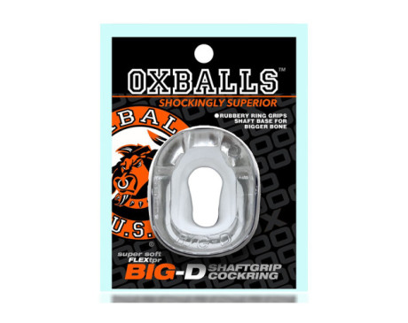 Oxballs Big-D Shaft Grip Cockring Clear