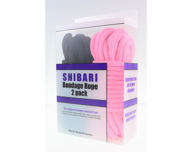 Ple'sur Pink & Black 10m Rope Kit 2pk