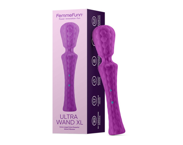 FemmeFunn Ultra Wand XL Vibrator Purple