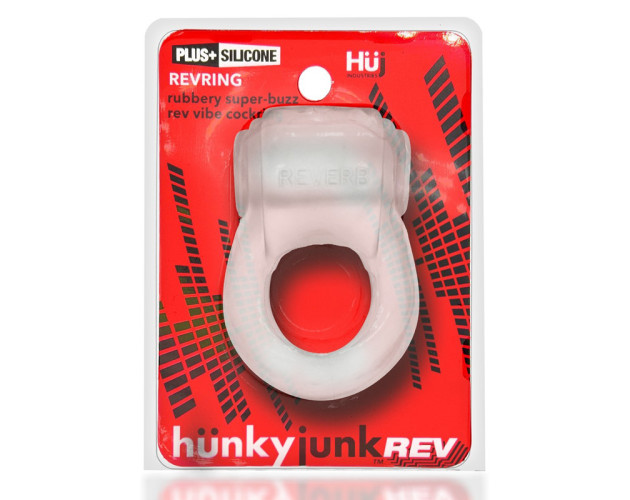 Hunkyjunk Revring Ring w/Vib Clear w/Bl