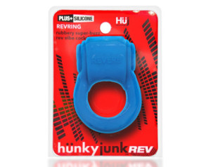 Hunkyjunk Revring Ring w/Vib Teal w/Bk