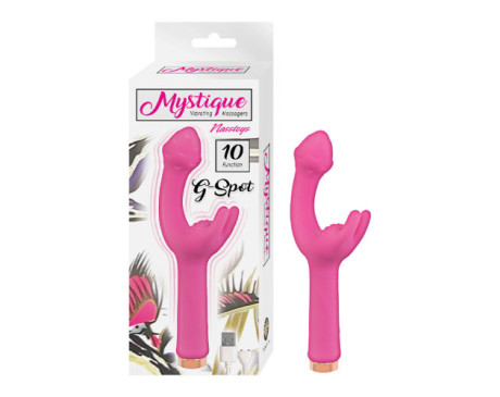 Mystique Vibrating Massagers G-Spot Pink