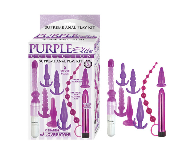 Purple Elite Collect Supreme Anal Kit Pu