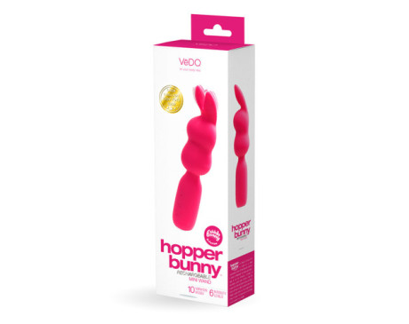 VeDO Hopper Bunny Mini Wand Vibr Pink