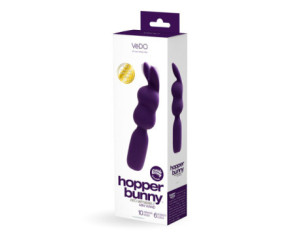 VeDO Hopper Bunny Mini Wand Vibr Purple