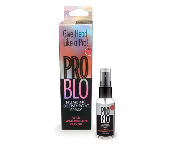 Pro Blo Numbing Throat Spray Waterm 1oz