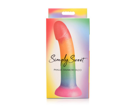 Simply Sweet Phallic Sili Dildo 6.5in Ra