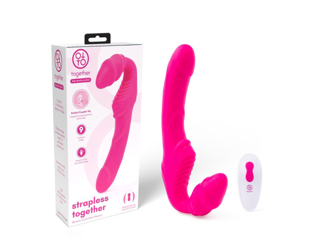 Together Strapless RC Vibrator Pink