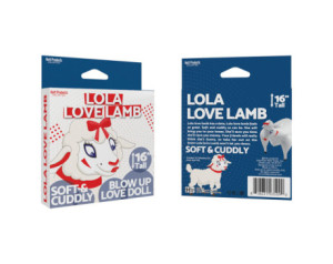 Lola Love Lamb Blow Up Sheep