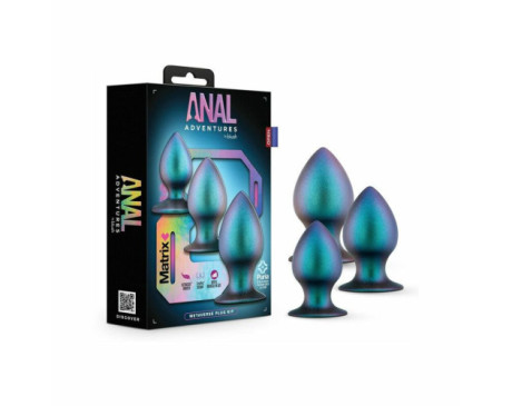 Anal Adventures Matrix Meta Plug Kit Mil