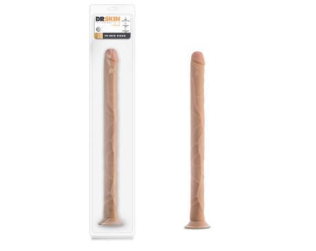 Dr. Skin Dildo 19in Beige