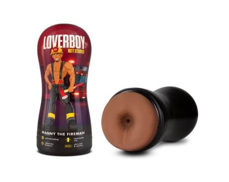 Loverboy The Fireman Self Lube Stroker T