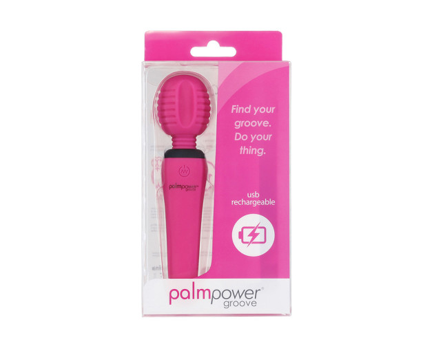 Palmpower Groove Mini Wand Fuchsia