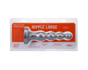 Tantus Ripple Large Medium-Firm Silver