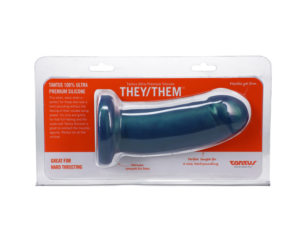 Tantus They/Them Soft Malachite