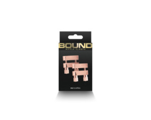 Bound Nipple Clamps V1 Rose Gold