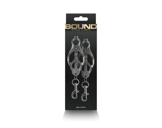 Bound Nipple Clamps C3 Gunmetal