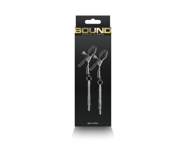 Bound Nipple Clamps D3 Gunmetal