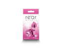 Rear Assets Metal Anal Plug Small Pink