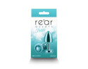 Rear Assets Petite Metal Anal Plug Teal