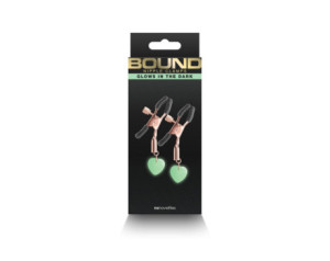 Bound Nipple Clamps G3 Rose Gold