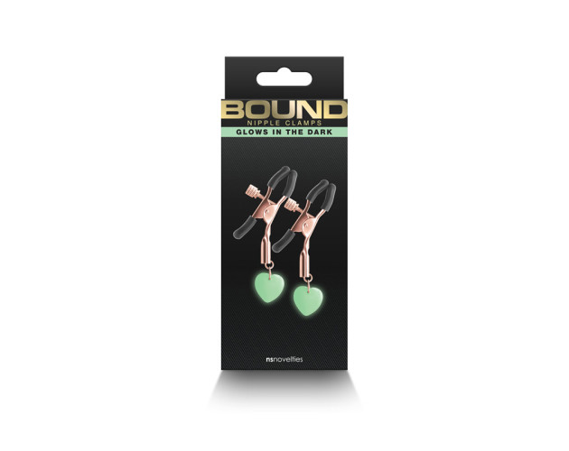 Bound Nipple Clamps G3 Rose Gold