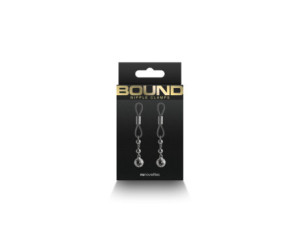 Bound Nipple Clamps D1 Gunmetal