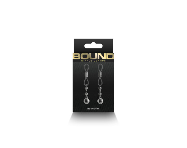 Bound Nipple Clamps D1 Gunmetal