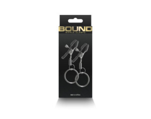 Bound Nipple Clamps C2 Gunmetal