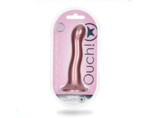 Shots Ouch Ultra Soft Sili 7in Curv RGld