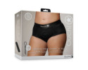 Shots Ouch Vibr Strapon Brief XL/2XL Blk