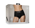 Shots Ouch Vibr Strapon Brief XS/S Blk