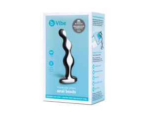 b-Vibe Stainless Steel Anal Beads